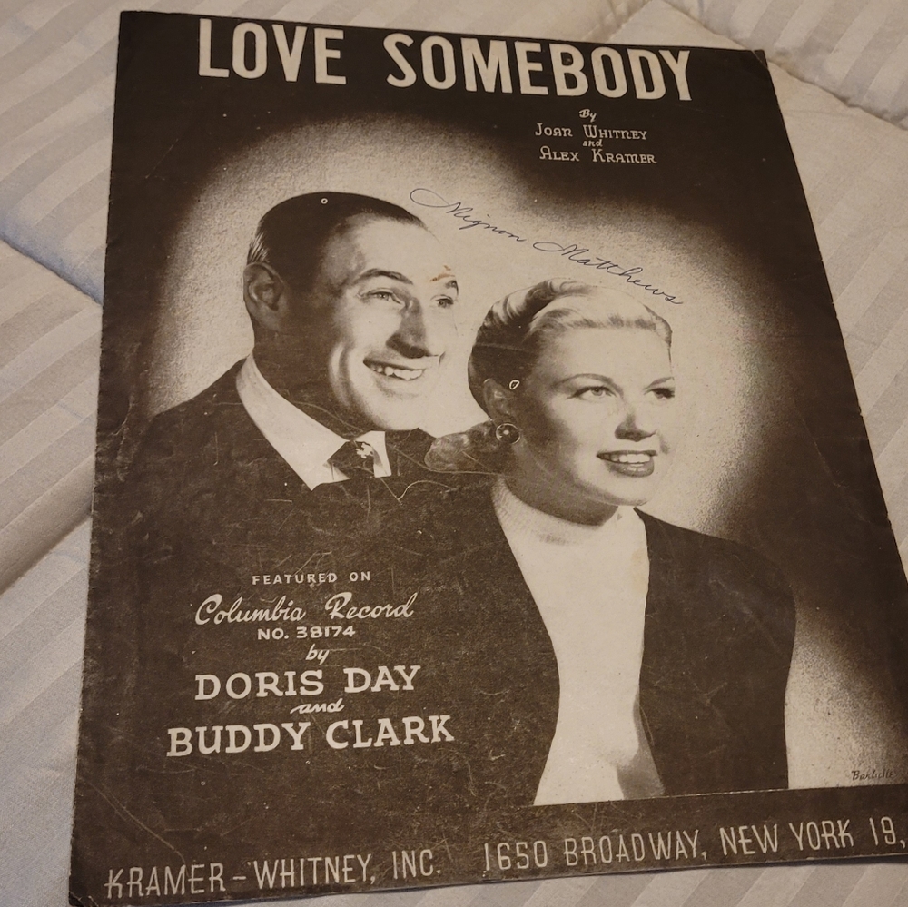 I'll Never Smile Again vintage Sheet Music